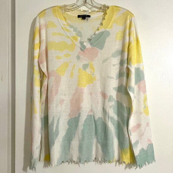 Charlie B Tie-dyed Sweater in size L - Picture 1 of 3